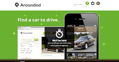 Find a car for rent – Arounded Thumbnail Preview